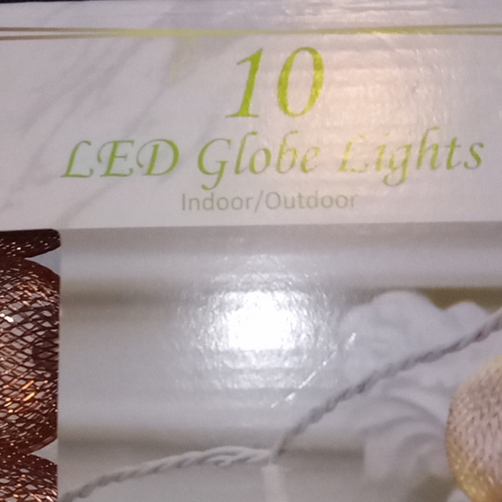 Led globe lights - Picture 3 of 3